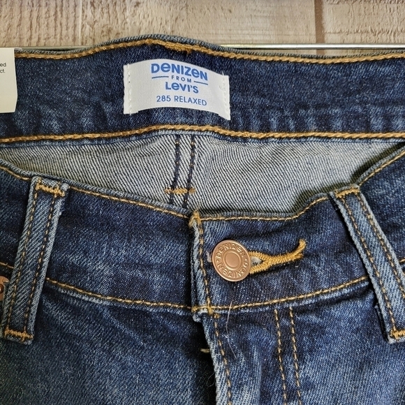 Levi's Denizen Blue Denim Jeans. 32/30. 285 Relaxed - Picture 5 of 15